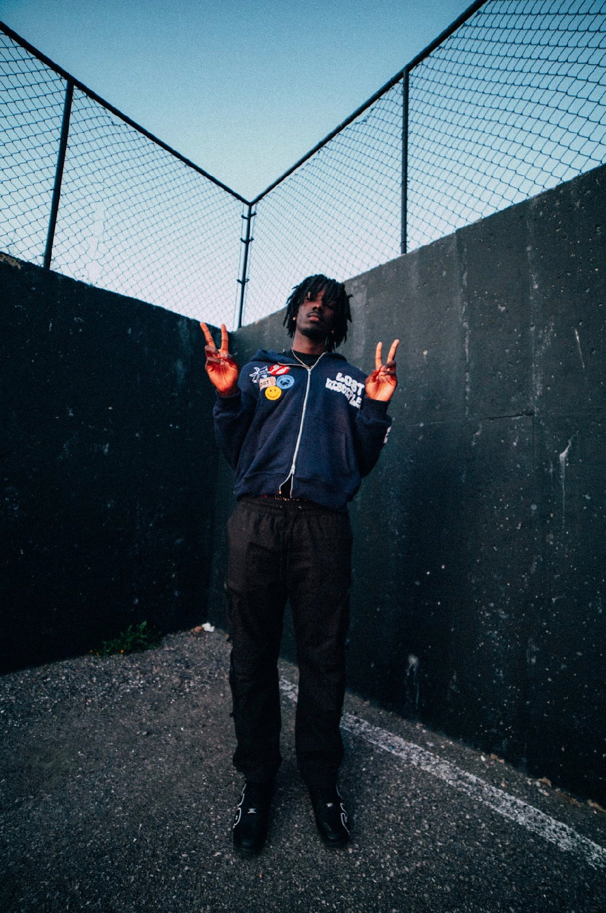 Patch Work Zip-up