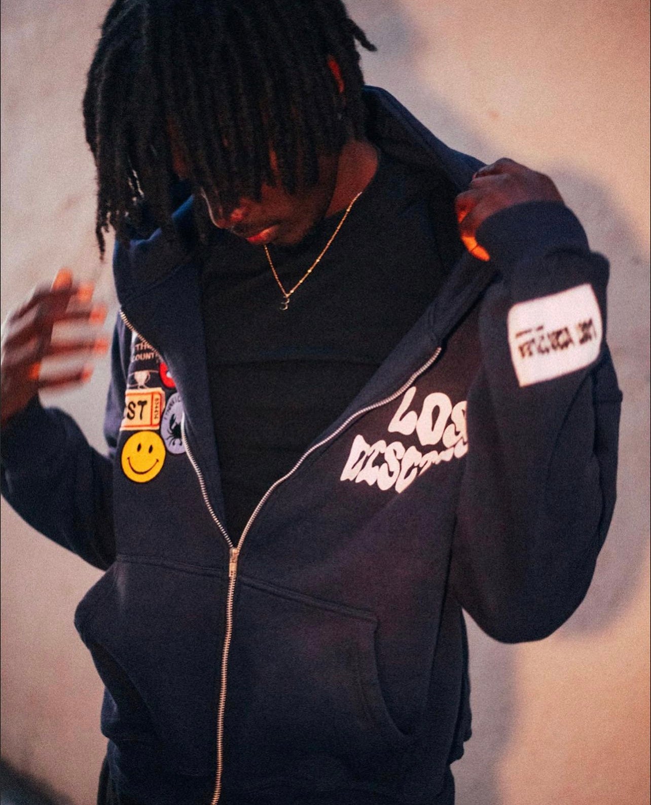 Patch Work Zip-up