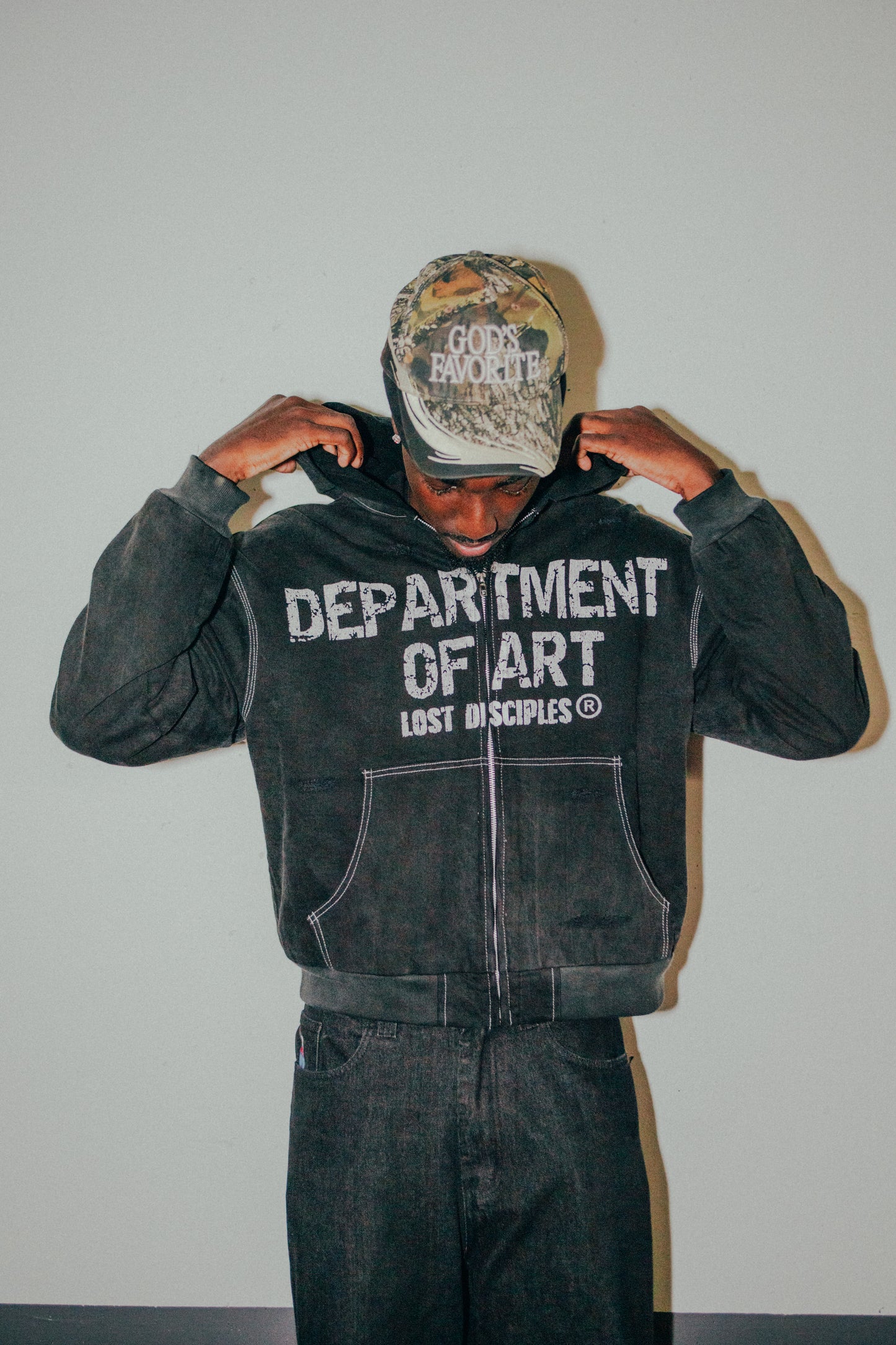 Black-Out Zip-Up