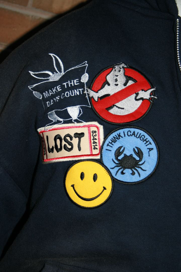 Patch Work  Zip-up