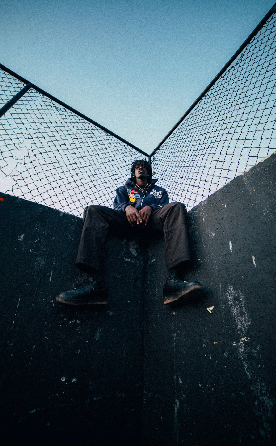 Patch Work  Zip-up
