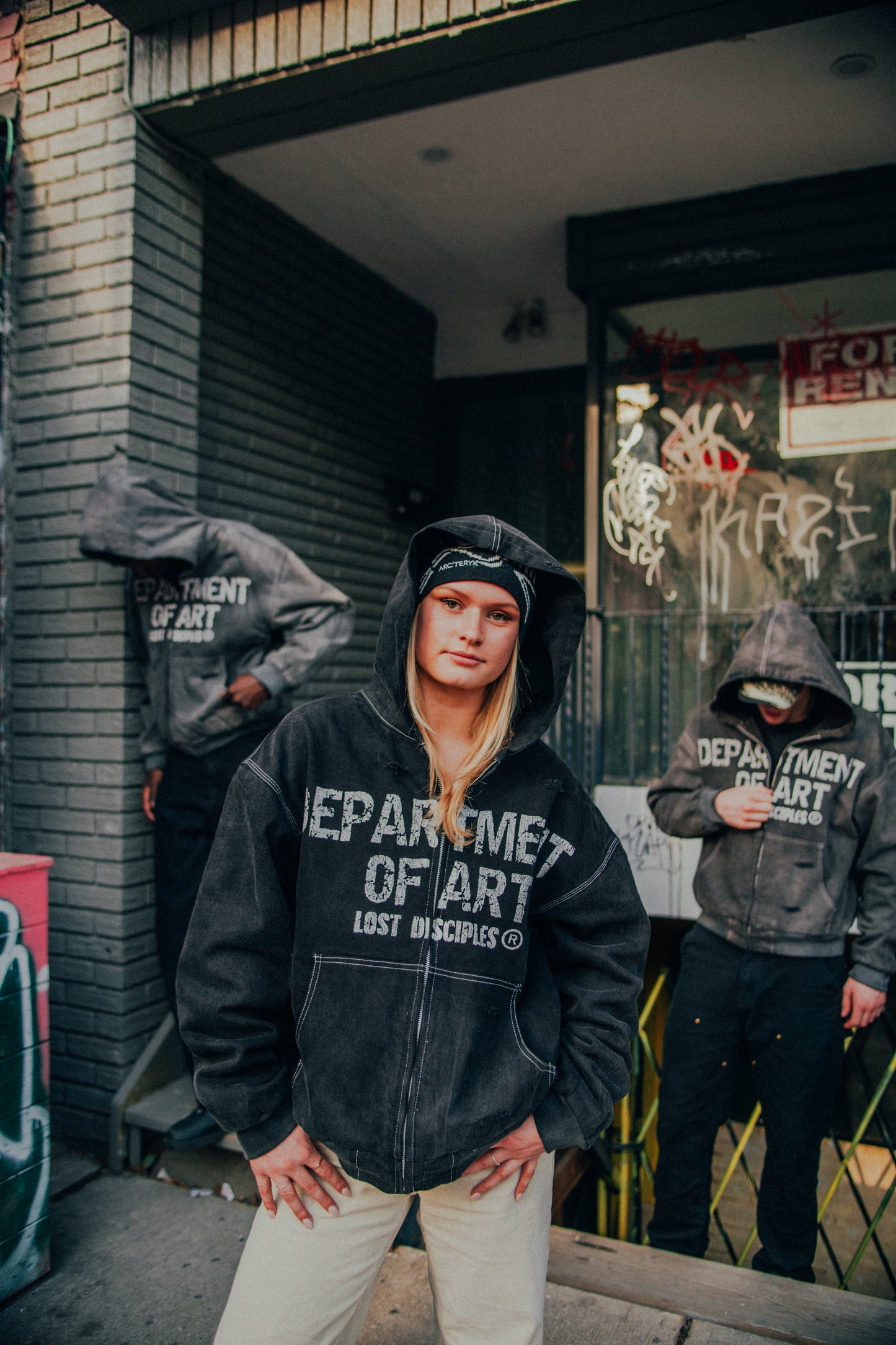 Black-Out Zip-Up