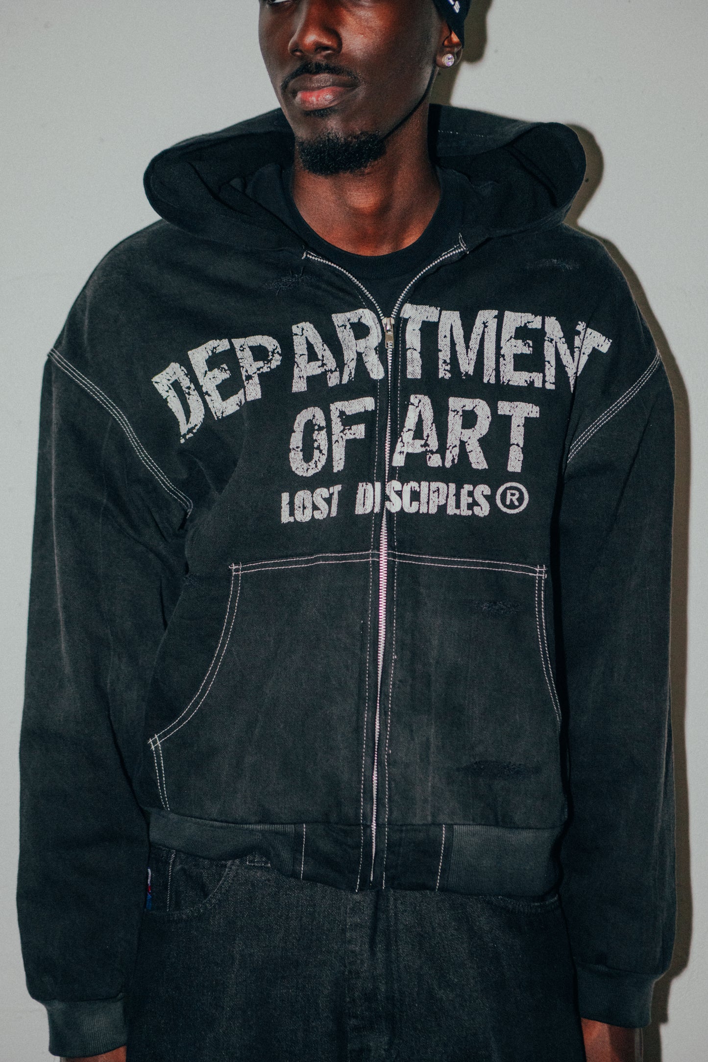 Black-Out Zip-Up